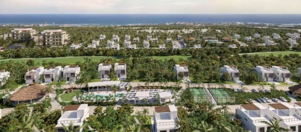 Mayakoba resort residential enclave